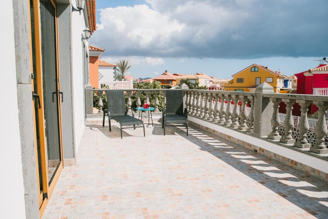 Villa Cervantes Sonnenland Con Piscina Privada Climatizada Maspalomas  Luaran gambar